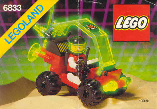 1990 太空系列 6833 信號追蹤車 Beacon Tracer