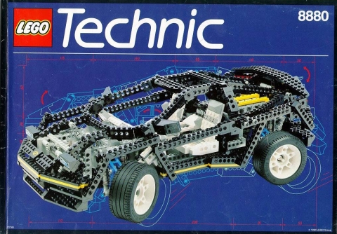 1994 Technic系列 8880 Super Car (ALT)