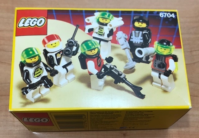1991 太空系列 6704 太空人 Space Mini-Figures
