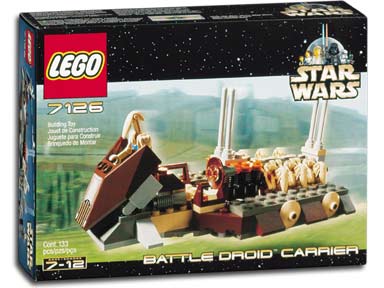 2001 星戰系列 7126 Battle Droid Carrier 聯邦貿易機器人運輸艇