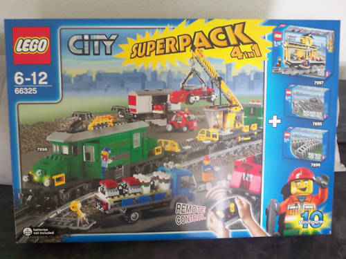 City Super Pack 4 in 1 (7898, 7997, 7895, 7896)