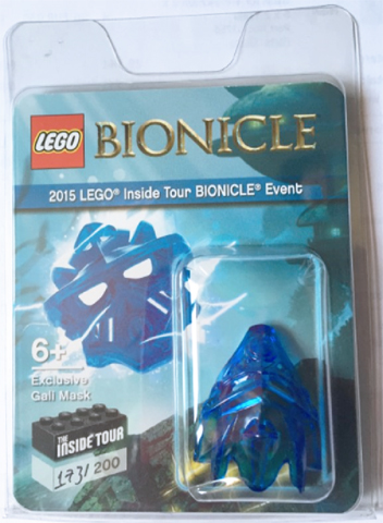 Exclusive Gali Mask - 2015 LEGO Inside Tour Bionicle Event