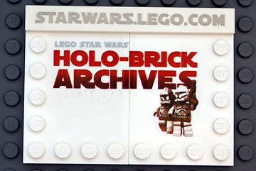LEGO Star Wars Holo-Brick Archives, San Diego Comic-Con 2009 Exclusive