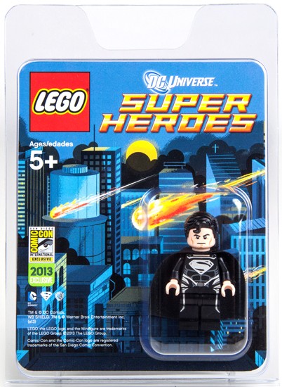Superman in Black Costume - San Diego Comic-Con 2013 Exclusive