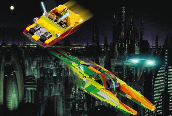 2002 STARWAR 星戰系列 7133 Bounty Hunter Pursuit 追逐賞金獵人