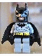 bat001: Batman, Light Bluish Gray Suit with Black Mask