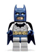 bat022: Batman, Light Bluish Gray Suit with Dark Blue Mask