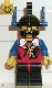 cas015: Dragon Knights - Knight 2, Black Legs with Red Hips, Black Dragon Helmet, Blue Plumes