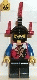 cas017: Dragon Knights - Knight 2, Black Legs, Black Dragon Helmet, Red Plumes