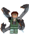 spd015: Dr. Octopus / Doc Ock, Sand Green Jacket, Sand Green Legs, Thin Toothy Smile With Arms