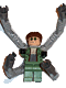 spd026: Dr. Octopus / Doc Ock, Sand Green Jacket, Sand Green Legs, Thin Smirk Face With Arms