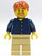 twn075: Plaid Button Shirt, Tan Legs