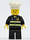 twn092: Fire - Reflective Stripes, Black Legs, White Cook's Hat (10197)
