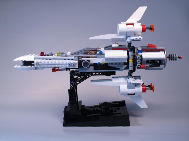 Custom Star Wars Inspired Fighter Interceptor!