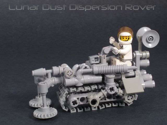 Lunar Dust Dispersion Rover
