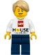 LEGO House Minifigure - LEGO Logo, 'Home of the Brick'