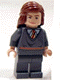 Hermione Granger, Gryffindor Stripe Torso, Reddish Brown Female Hair Mid-Length