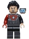 Tony Stark - Black Iron Man Suit with Dark Red Right Arm