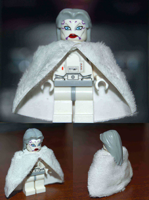 Synth white fur whole