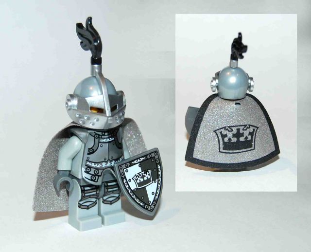 Crown on Metallic Silver