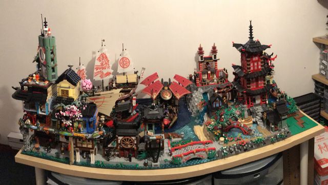 Ninjago's display