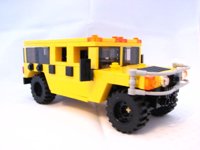 New LEGO City Hummer H1 SUV Custom Set Car Truck Army Minifig Humvee ...