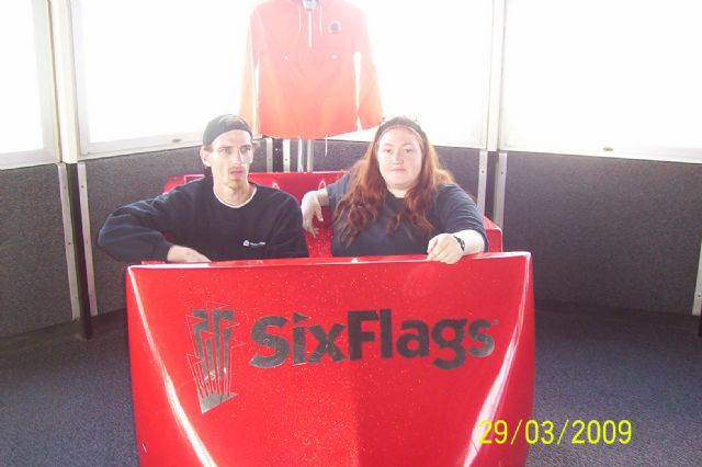 Kristy and Me at Six Flags Magic Mountian
